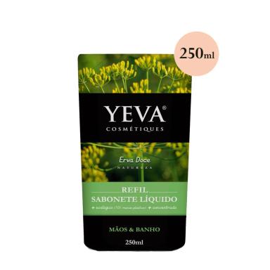 Refil Sabonete Líquido Yeva Natureza Erva Doce com 250ml