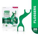 Fio Dental com Cabo G.U.M Flosser Dual Technique com 20 unidades