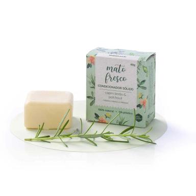 Condicionador Sólido Beegreen Mato Fresco com 60g