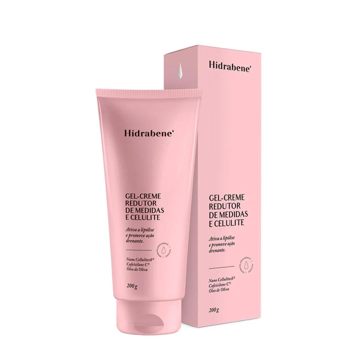 Gel Creme Redutor de Medidas e Celulite Hidrabene com 200g