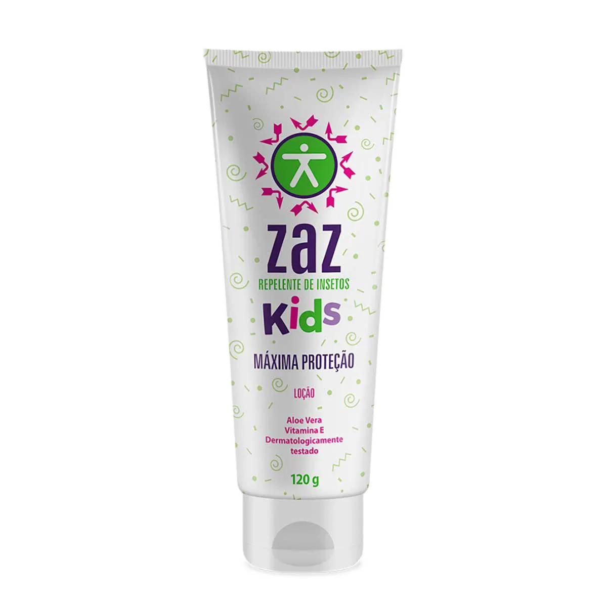 Repelente de Insetos Zaz Kids Loção com 120g