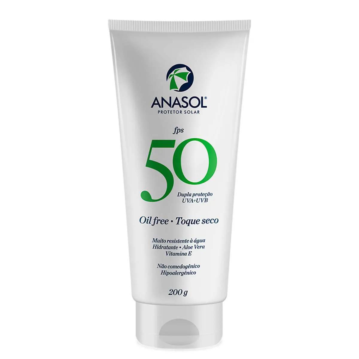 Protetor Solar Corporal Anasol FPS 50 com 200g