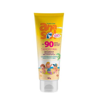 Protetor Solar Infantil Anasol Kids FPS 90 com 100g