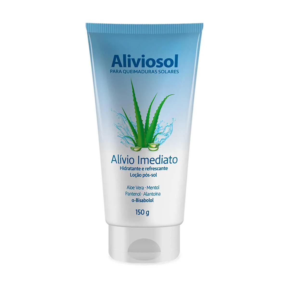 Loção Pós-Sol Aliviosol Alívio Imediato com 150g