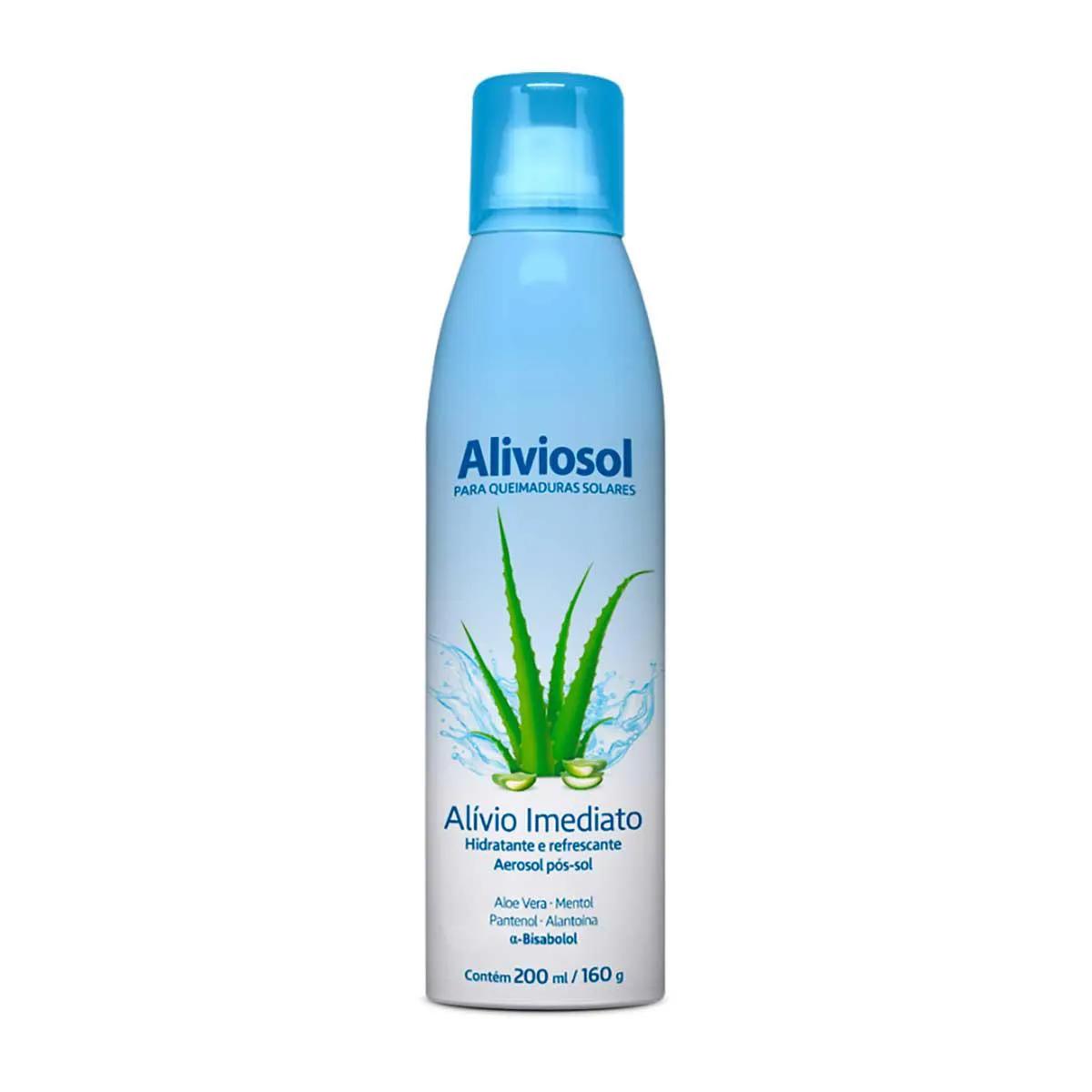 Pós-Sol Aliviosol Hidratante e Refrescante Aerosol com 160g