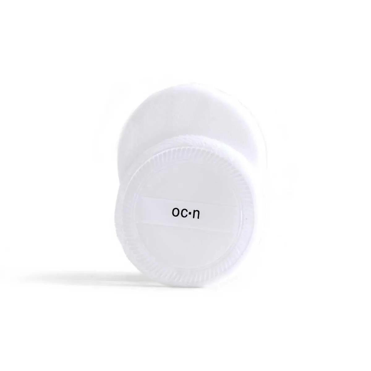 Esponja de Algodão par Pó Facial Océane Cotton Puff com 2 unidades