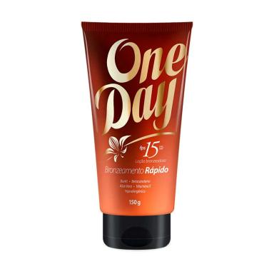 Loção Bronzeadora One Day FPS15 com 150g