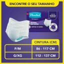 Roupa Íntima Descartável Unissex Plenitud Noturna P/M 14 unidades