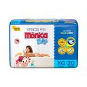 Fralda Turma da Mônica Baby XG - 20 Unidades