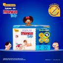 Fralda Turma da Mônica Baby P - 30 Unidades