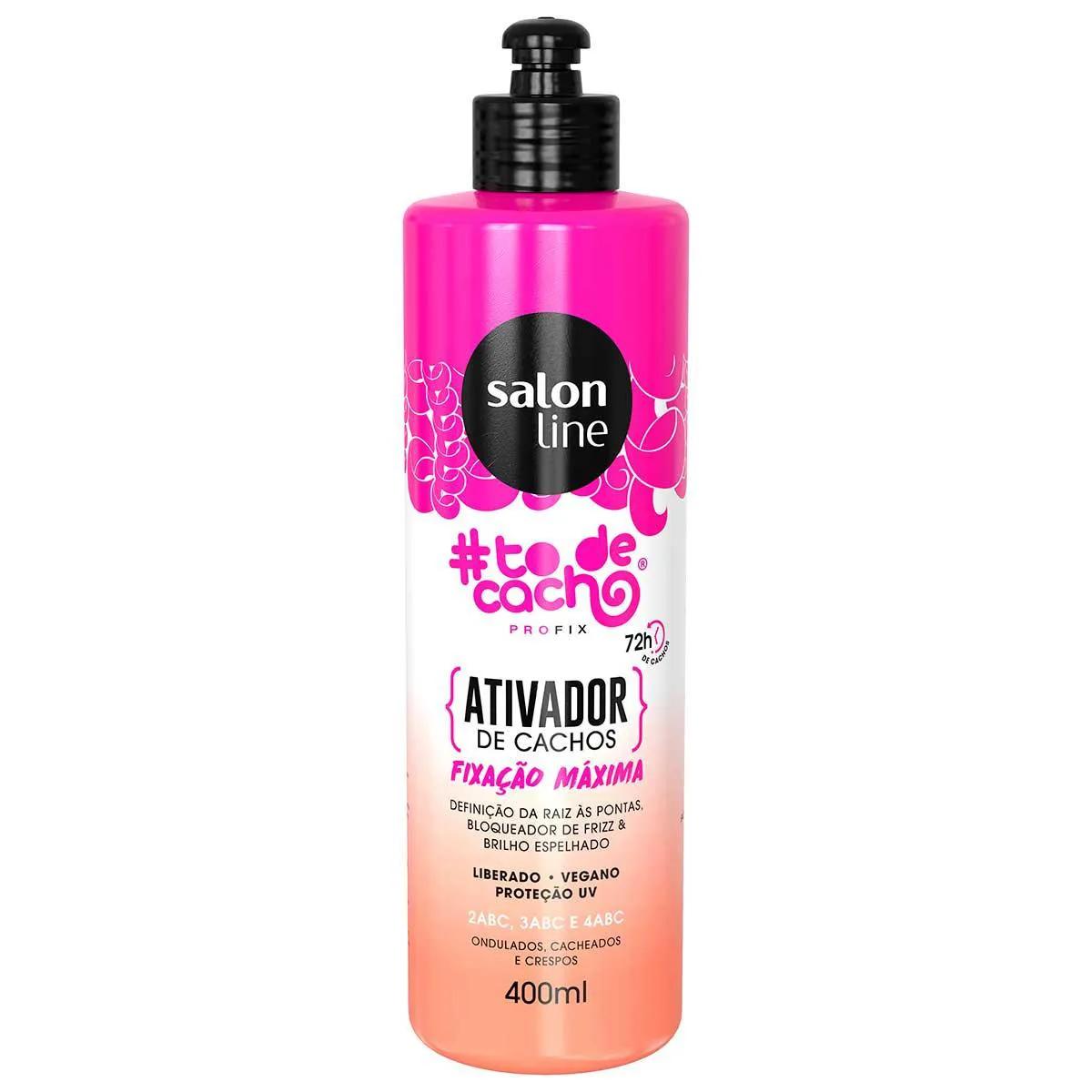 Ativador de Cachos Salon Line #To de Cacho Fixação Máxima Profix com 400ml