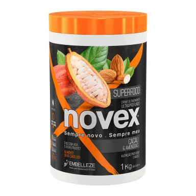Creme de Tratamento Novex Superfood Cacau & Amêndoas com 1kg