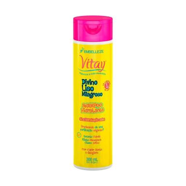 Shampoo Vitay Divino Liso Milagroso com 300ml