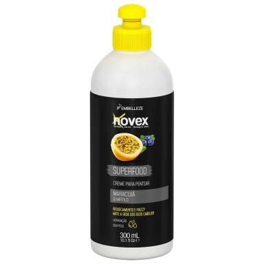 Creme para Pentear Novex Superfood Maracujá & Mirtilo com 300ml