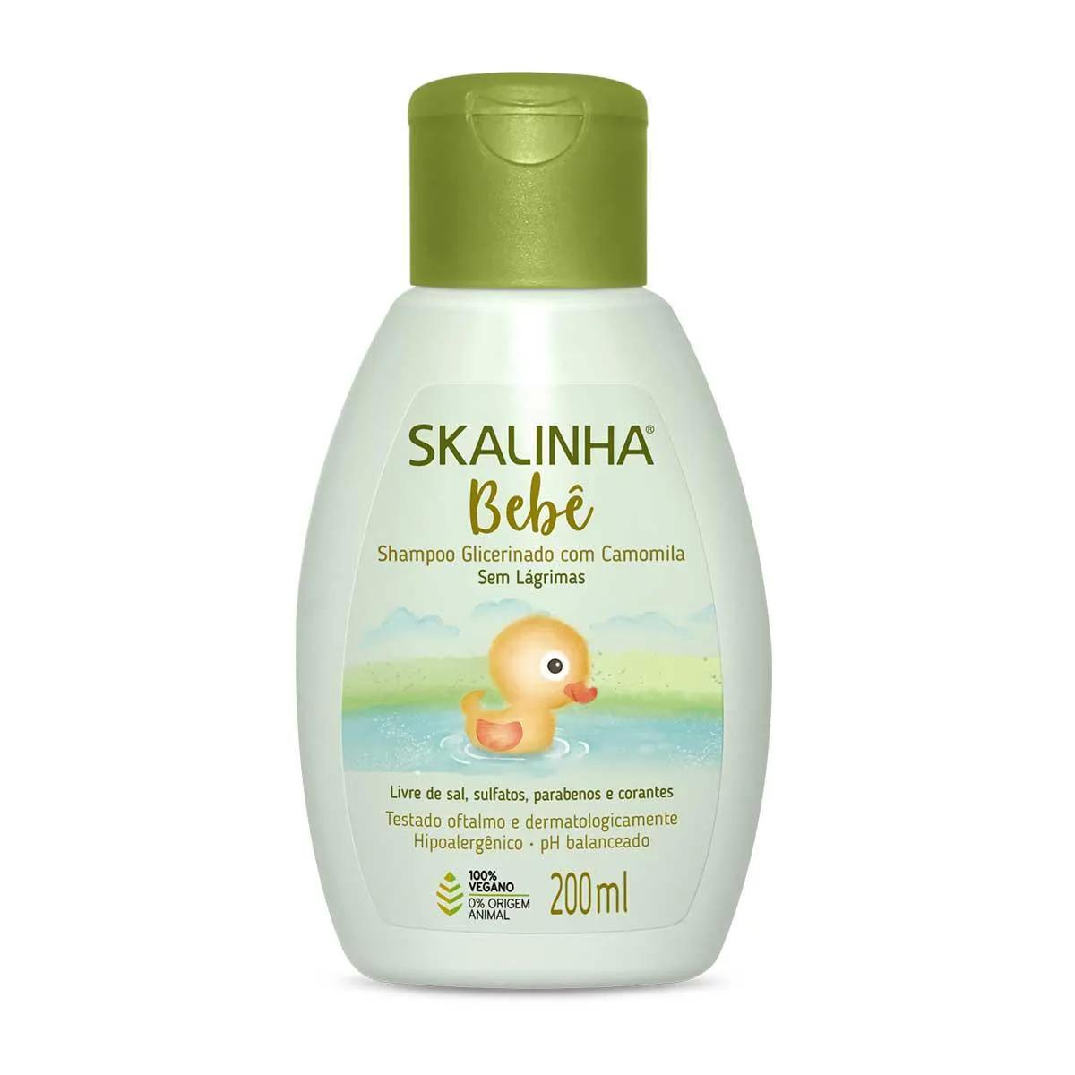 Shampoo Skalinha Bebê Camomila com 200ml