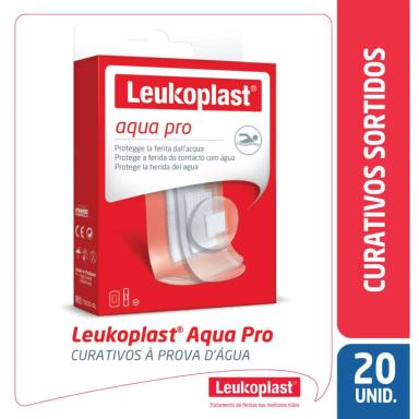 Curativo Leukoplast Aqua Pro Sortidos com 20 unidades