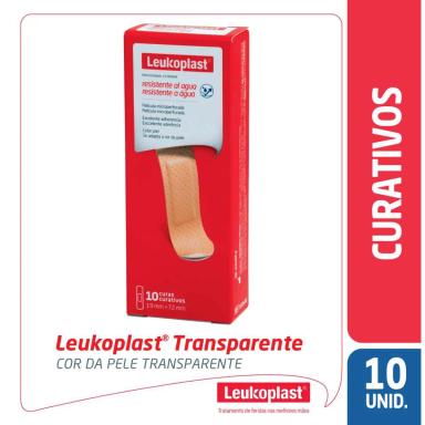 Curativo Leukoplast Resistente à Água Bege com 10 unidades