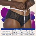 Roupa Íntima Feminina Tena Lavável Preta P 1 unidade
