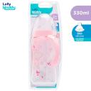 Mamadeira Lolly Big Dreams com Alça Rosa com 350ml