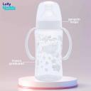 Mamadeira Lolly Big Dreams com Alça Neutro de 350ml