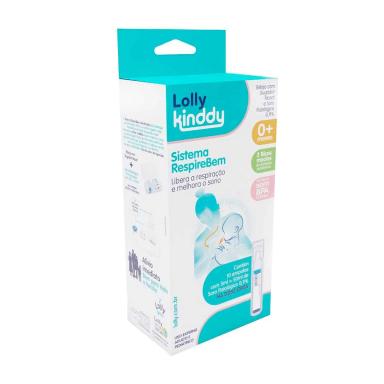 Aspirador Nasal Lolly RespireBem Sistema com Soro com 1 Unidade