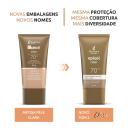 Protetor Solar Facial Episol Color FPS 70 Tom 2 Claro 40ml
