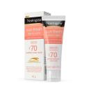 Protetor Solar Facial Neutrogena Sun Fresh Derm Care Dry Skin Sem Cor FPS 70 com 40g