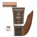 Protetor Solar Facial Episol Color FPS70 Tom 5 Negro com 40ml