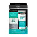 Kit Neutrogena Facial Protetor Solar Sun Fresh Derm Care FPS 70 Sem Cor 40g + Gel de Limpeza Purified Skin 60g