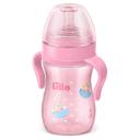 Mamadeira Lillo Super Evolution com Alça Rosa de 240ml