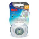 Chupeta NUK Space Glow Tamanho 1 para 0 a 6 meses Neutral com 1 unidade