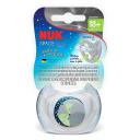 Chupeta NUK Space Glow Tamanho 3 para 18 meses+ Neutral com 1 unidade