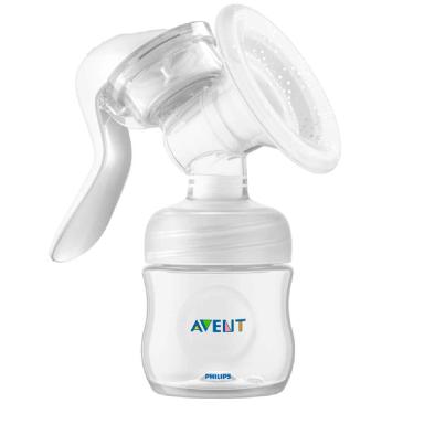 Extrator de Leite Manual Avent Lótus Transparente SCF430/01 com 1 unidade