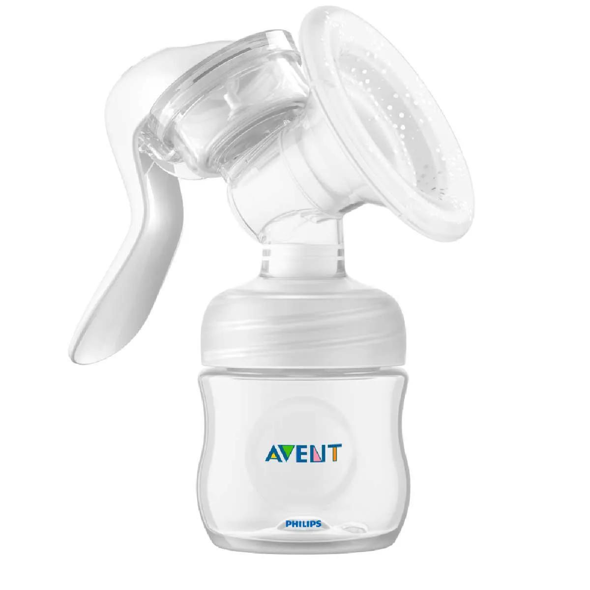 Extrator de Leite Manual Avent Lótus Transparente SCF430/01 com 1 unidade