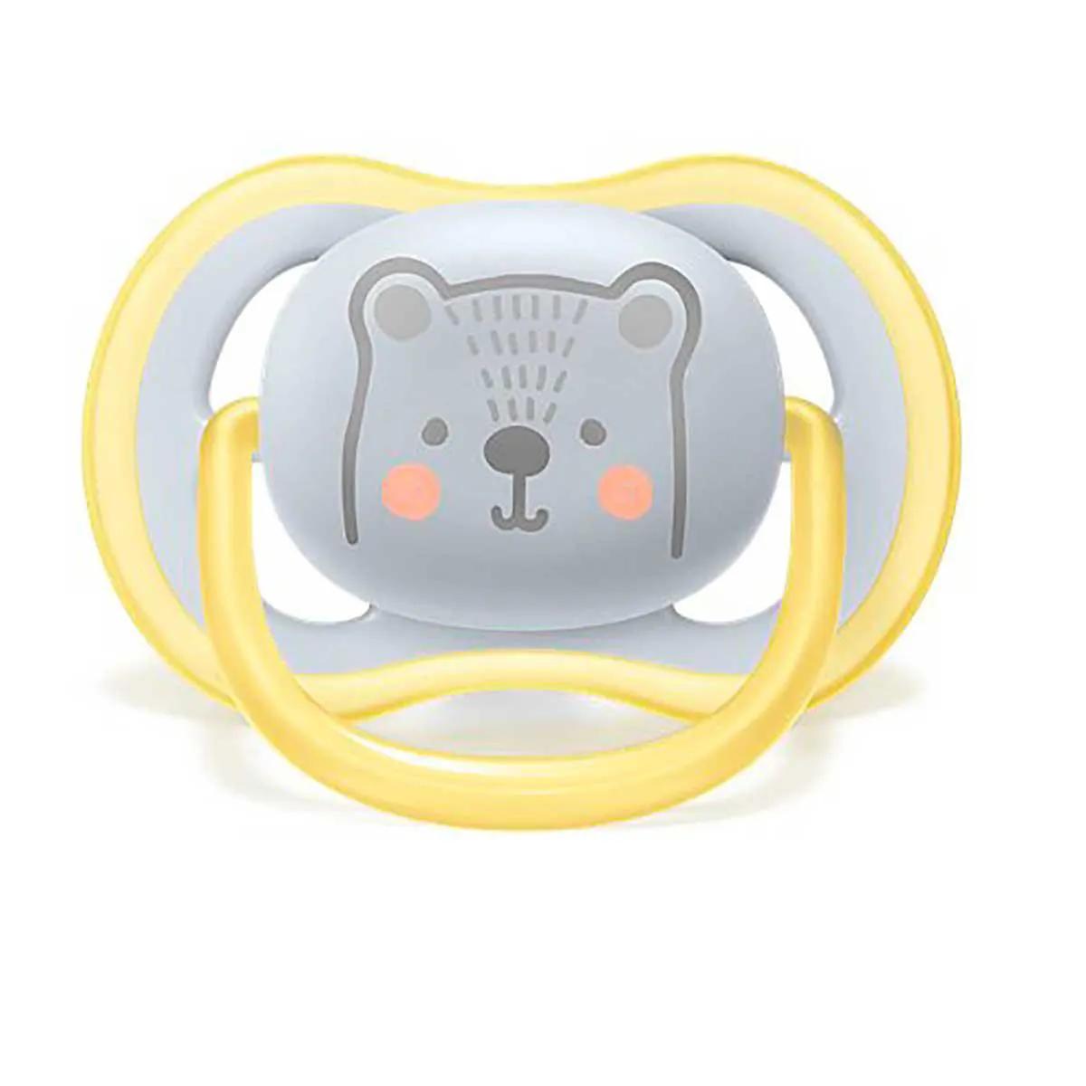 Chupeta Avent Ultra Air 6-18 Meses Urso 1 Unidade