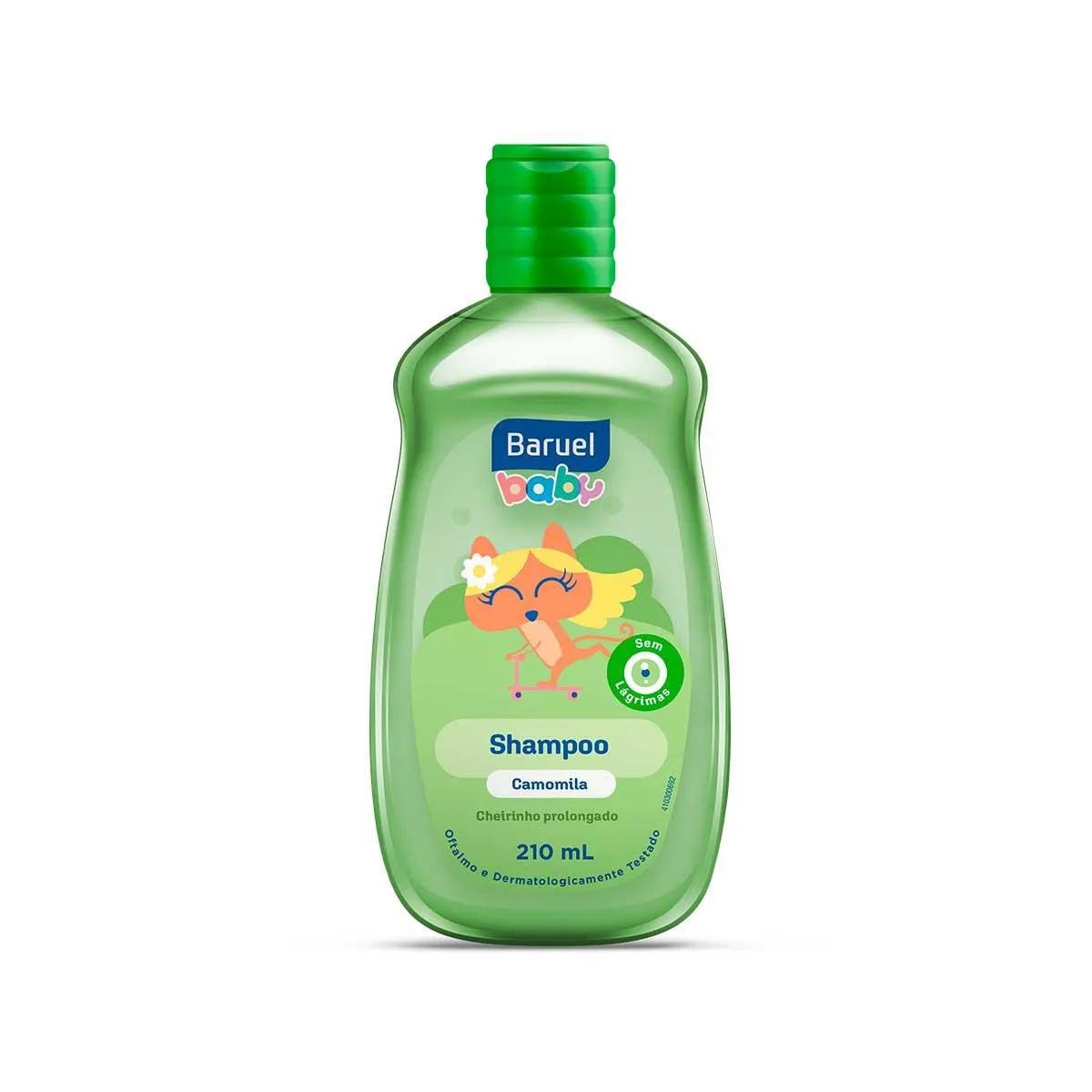 Shampoo Baruel Baby Camomila com 210ml