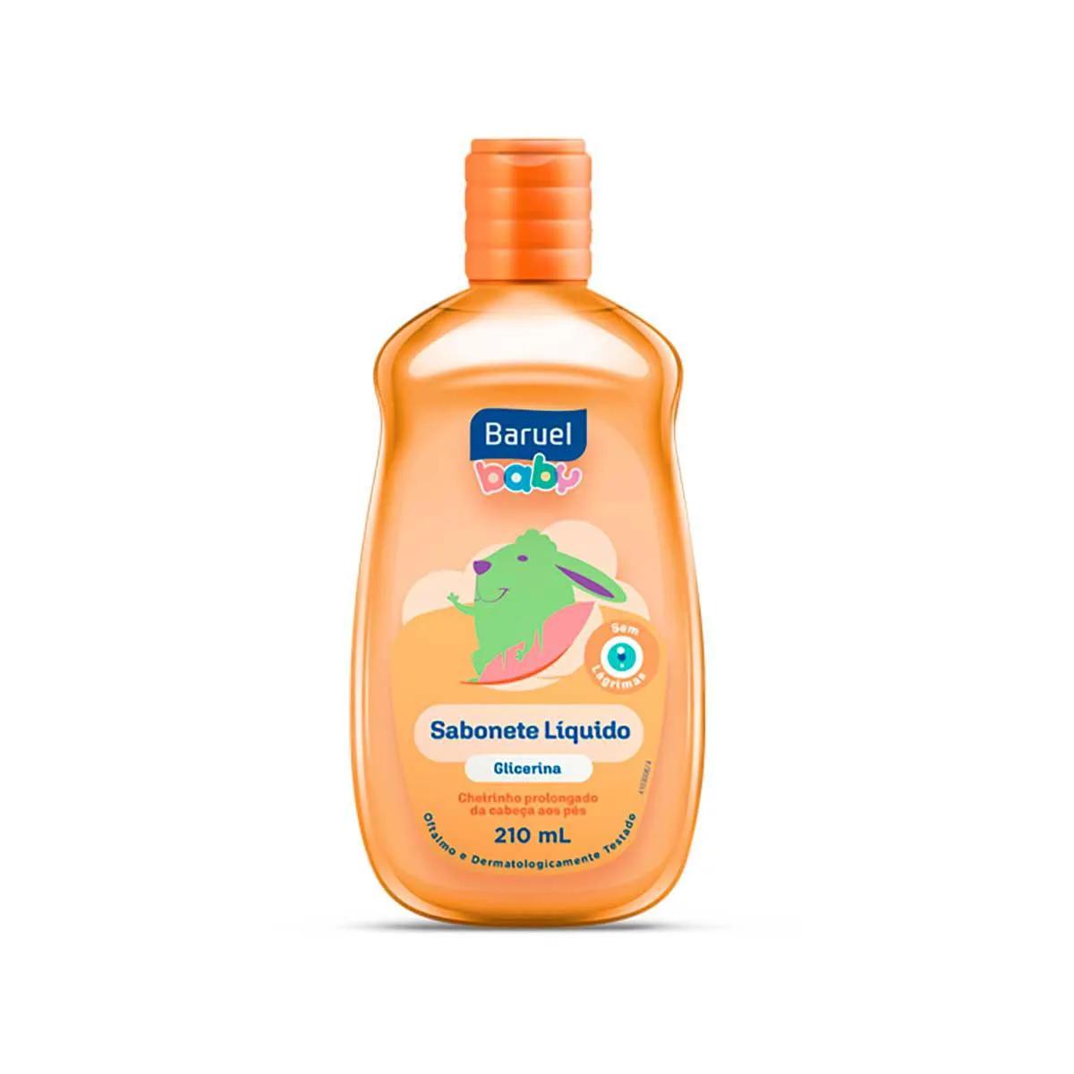 Sabonete Líquido Baruel Baby Glicerina com 210ml