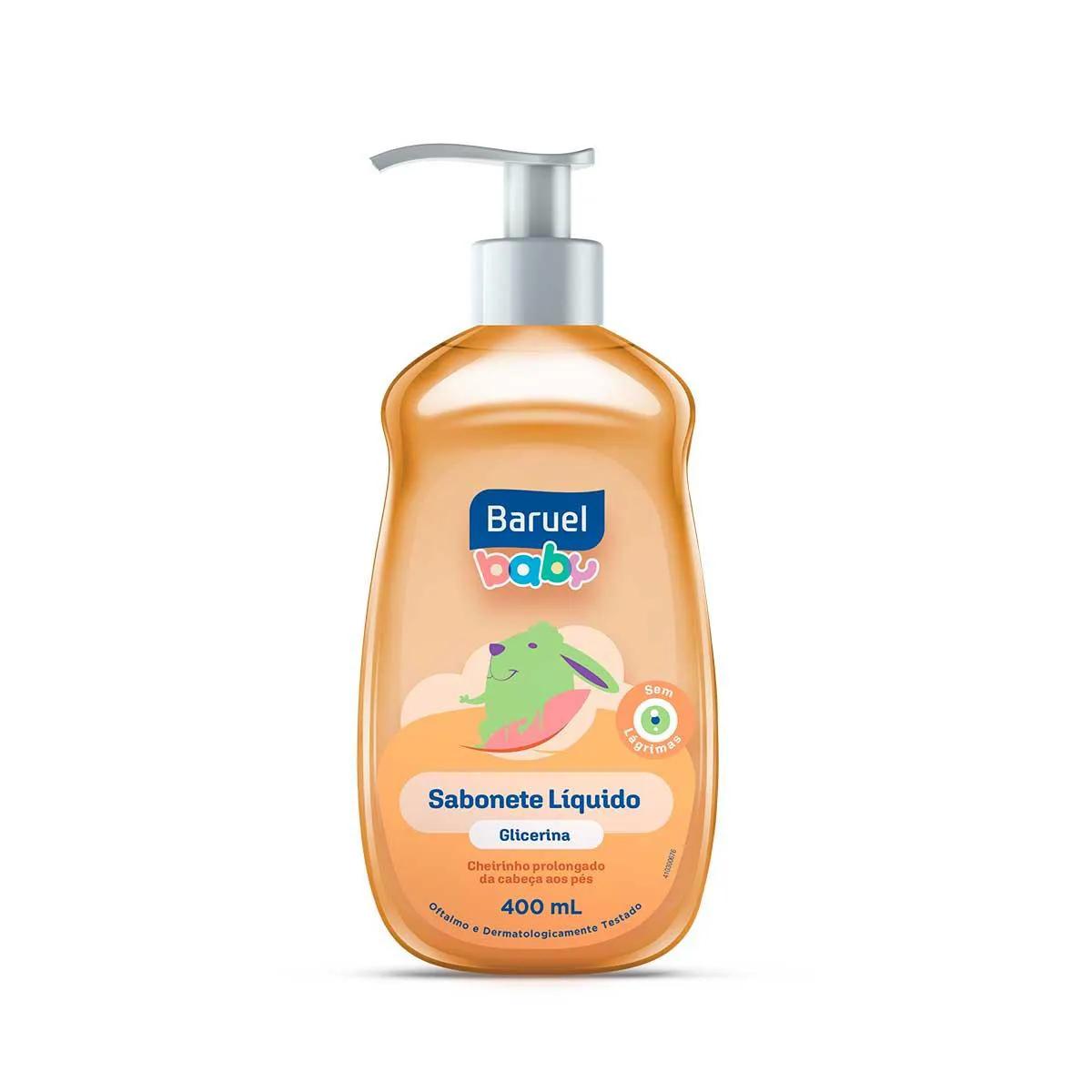 Sabonete Líquido Baruel Baby Glicerina com 400ml