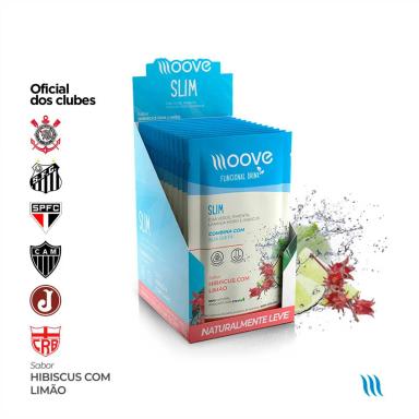 Moove Slim Funcional Drink Hibiscus com Limão 15g