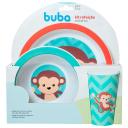 Kit Refeição Buba Baby Animal Fun Macaco com 1 unidade