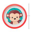 Kit Refeição Buba Baby Animal Fun Macaco com 1 unidade