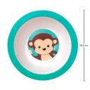 Kit Refeição Buba Baby Animal Fun Macaco com 1 unidade