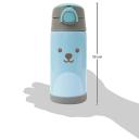 Garrafa Térmica com Canudo Buba Baby Gumy Azul com 400ml