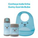 Garrafa Térmica com Canudo Buba Baby Gumy Azul com 400ml