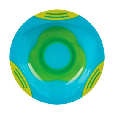 Prato Bowl Buba Baby Azul Base com Ventosa com 1 unidade
