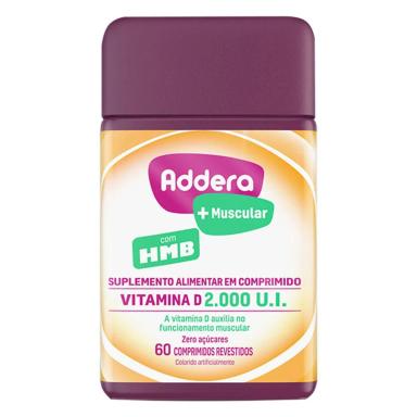 Vitamina D 2.000 UI Addera +Muscular com 60 comprimidos