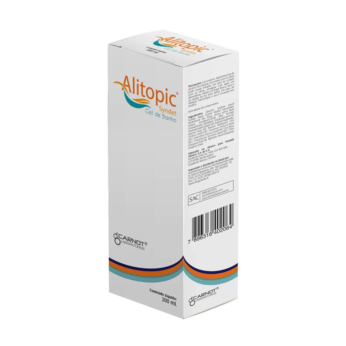 Gel de Banho Alitopic Syndet com 300ml