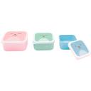 Kit Potes Buba Baby Gumy Coloridos com 3 unidades