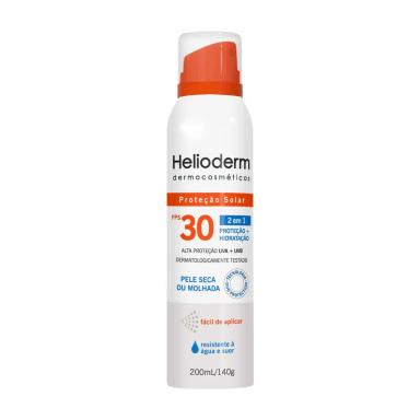 Protetor Solar Corporal Helioderm Suncare Spray FPS30 com 200ml