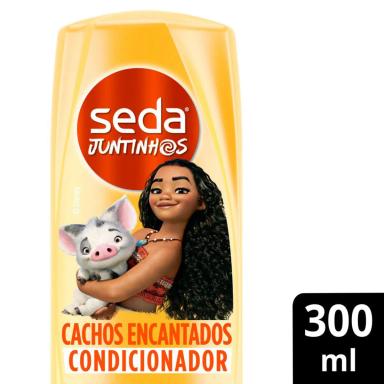 Condicionador Seda Juntinhos Moana Cachos Encantados com 300ml